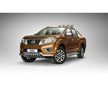 LOWBAR EU frontbåge med hasplåt - Nissan Navara(NP300) 2016-