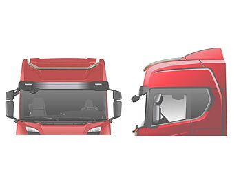 Takbåge Scania NextGen Highline med korta sidoförlängningar 20H