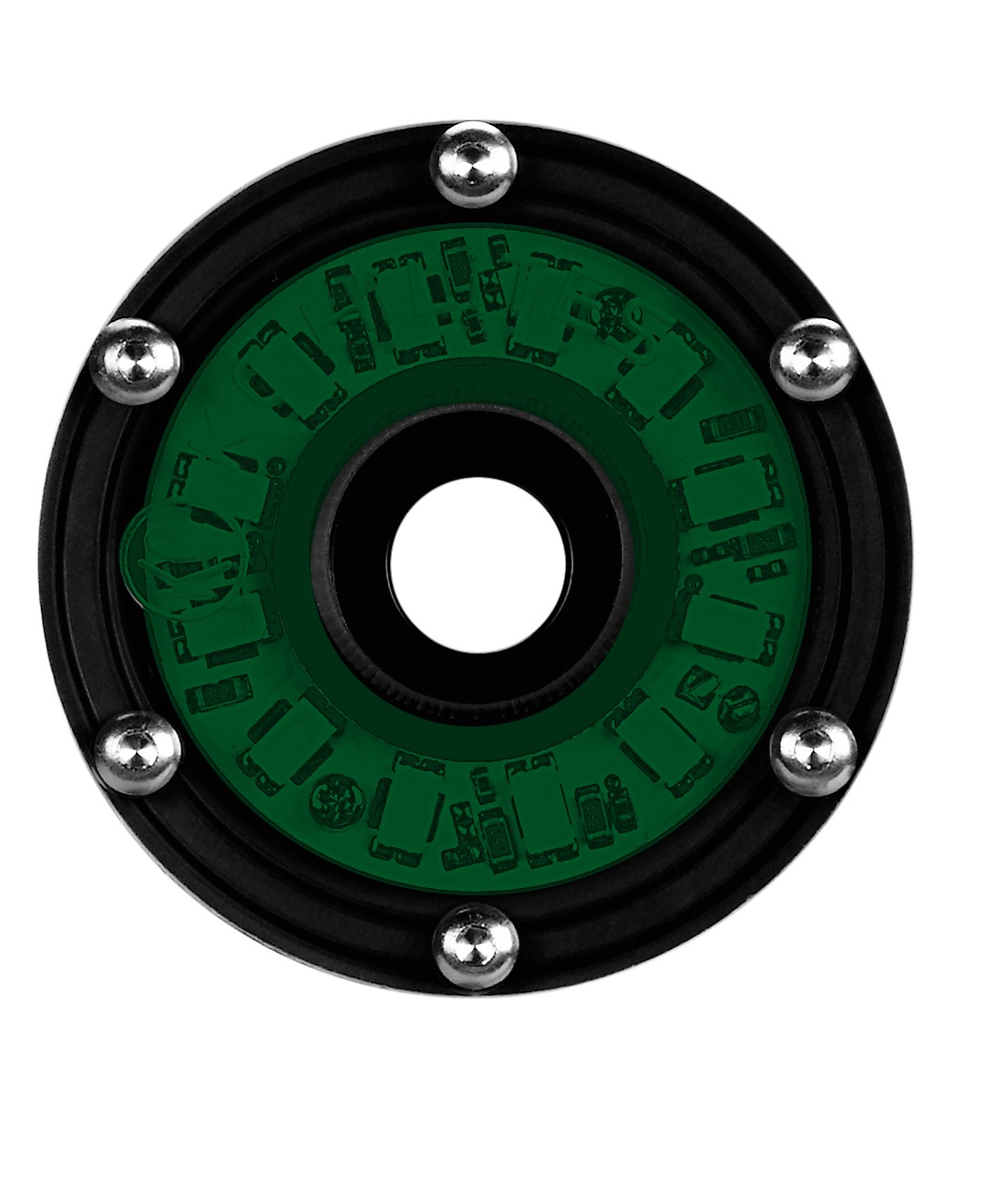 KC Hilites Cyclone LED Grön