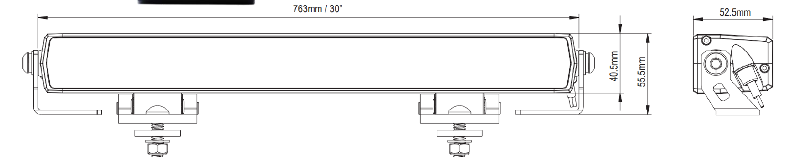 BRIGHT LED-ramp ULTRA 30"  - 4