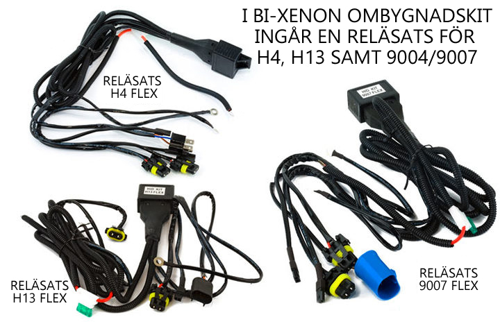 Bi-Xenon H4 55W Xenonlampa (2-pack) 