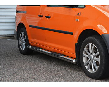 SIDORÖR 76MM med instegslister - VW Caddy 2011-2015