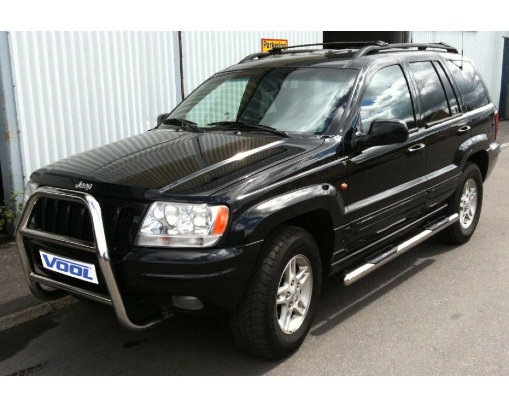 SIDORÖR 76MM med instegslister - Jeep Grand Cherokee 1995-2005