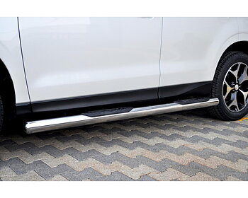 SIDORÖR 76MM med instegslister - Subaru Forester 2013-