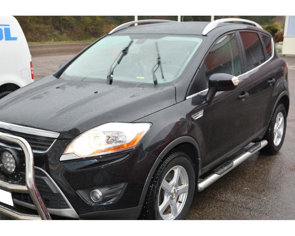 SIDORÖR 76MM med instegslister - Ford Kuga 2008-2012