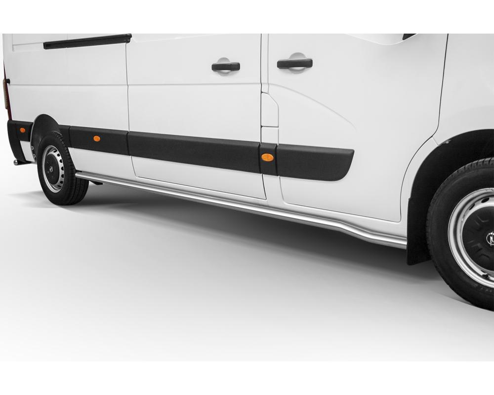 SIDORÖR 60MM - Opel Movano 2020- (60mm Sidorör lång modell, L3)