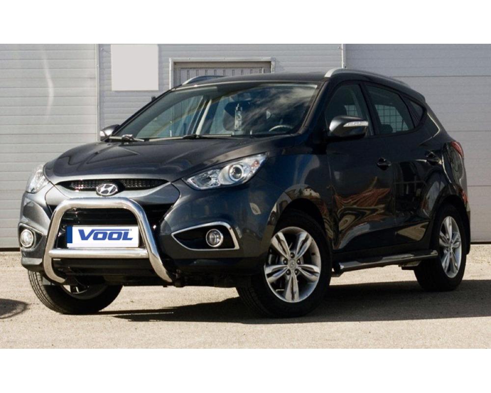 SIDORÖR 76MM med instegslister - Hyundai ix35 2010-2015