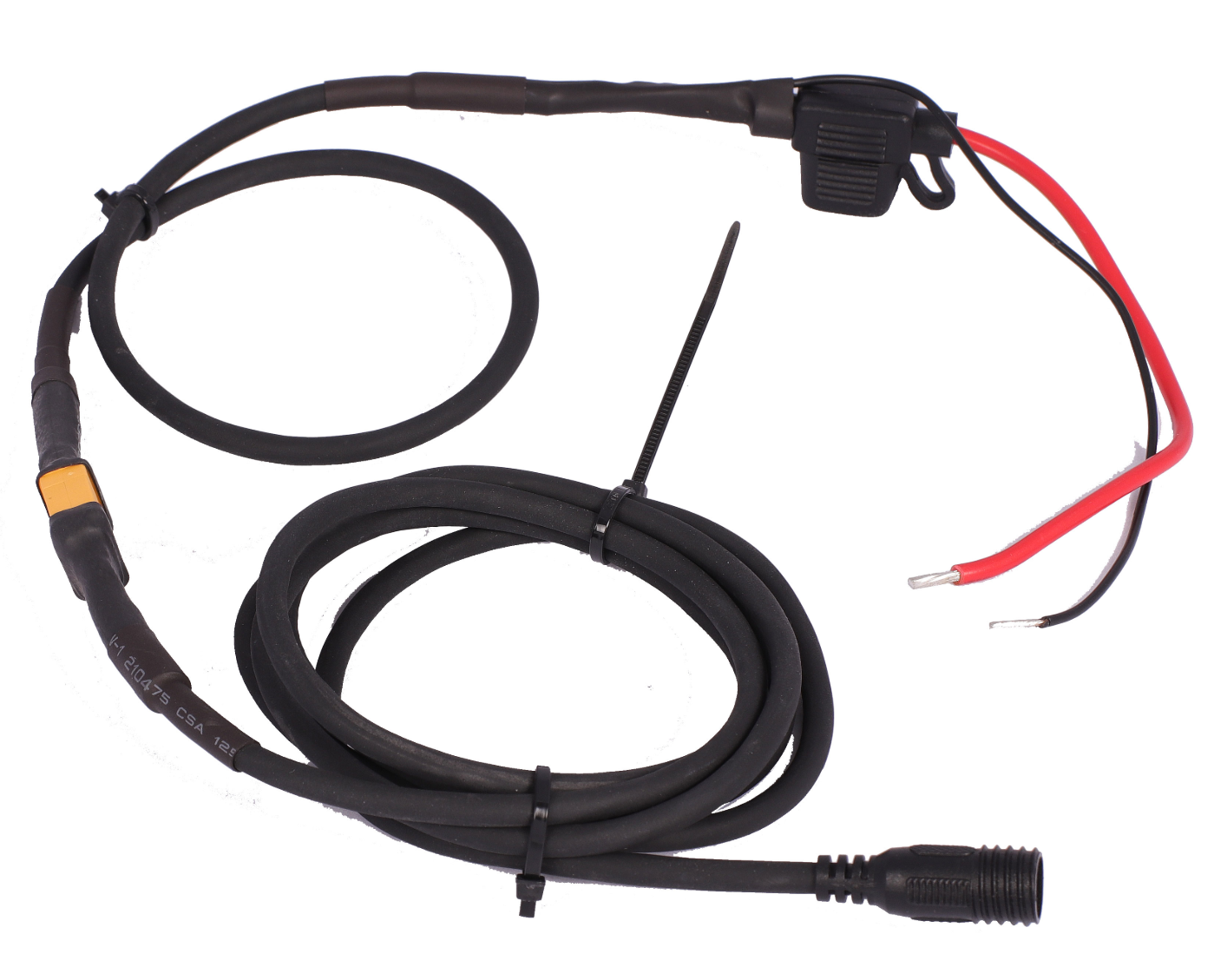 M Tiger Sports - 12V-kabel med vurpkontakt Superion