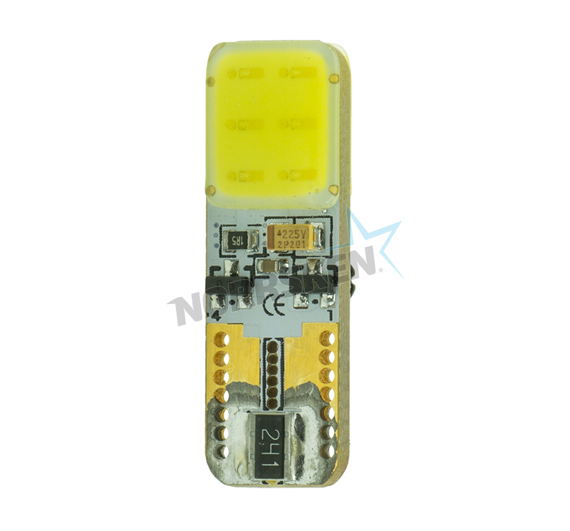 Diodlampa T10 / W5W Canbus 2xCOB 12V