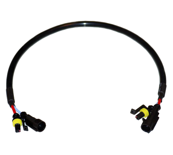 Förlängningskabel AMP kontakt 100 cm