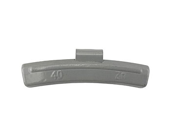 Zinkvikt Alufälg 40g 50 st