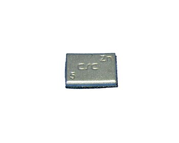 Zinkvikt block 5g 100 st