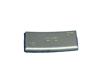 Zinkvikt block 15g 100 st