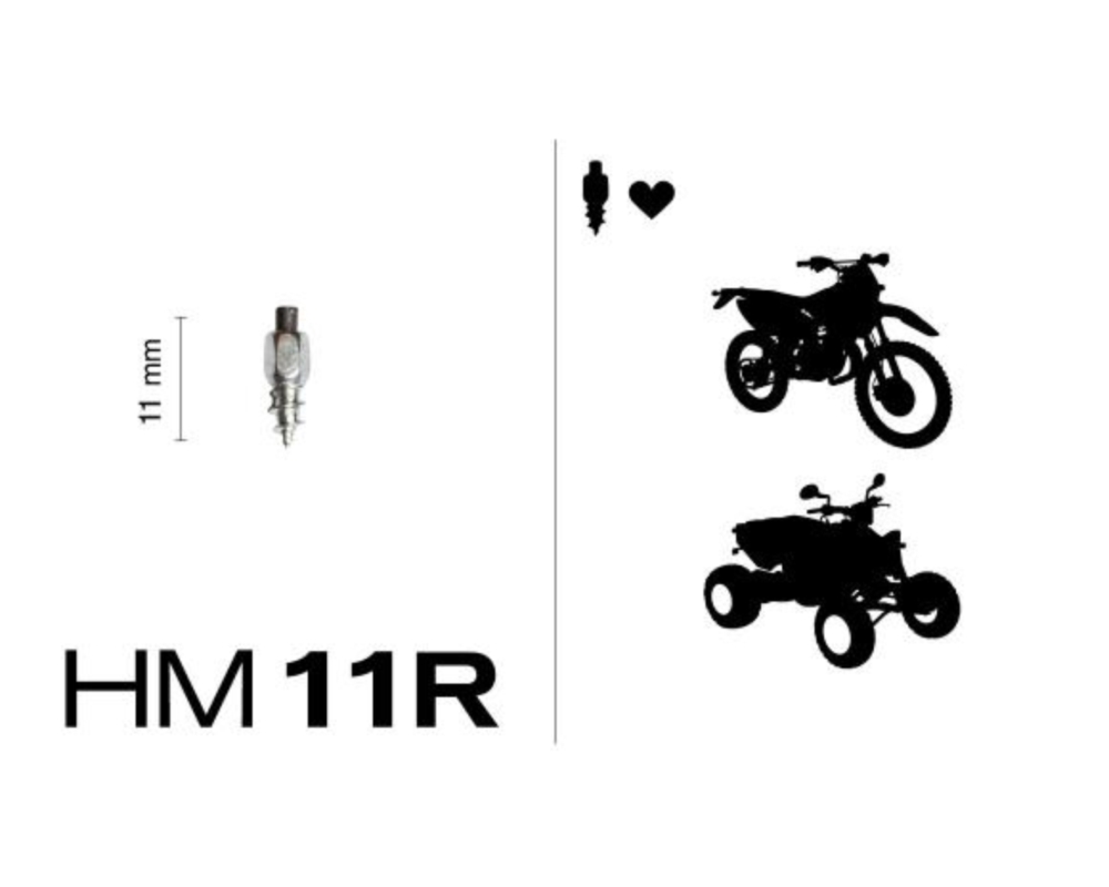 HM11R Hårdmetalldubb 100/förp PinPack - 4