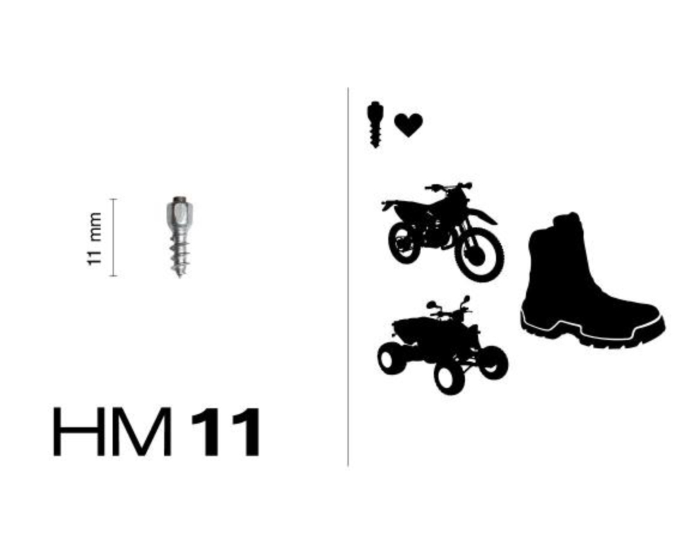 HM11 Screw Studs (Carbide) 150pcs Pin-Pack - 3