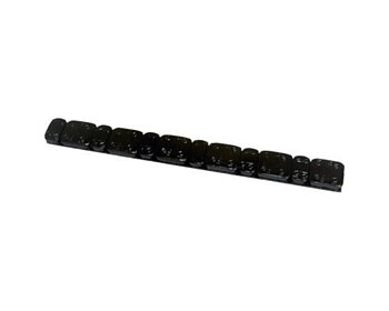 Klistervikt MC Svart 6 x 2,5 + 5g 50 st/förp