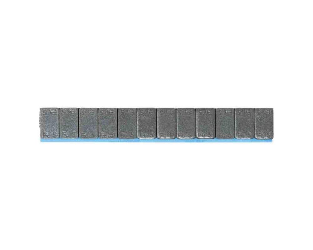 Premium Adhesive weight steel 60g/strip, 12x5g 100 pcs Anthracite Saint- Gobain tape, Made in Germany. Anthracite - 2