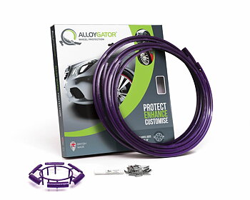 Alloygator fälgskydd 12-19ˮ 4 hjul, lila