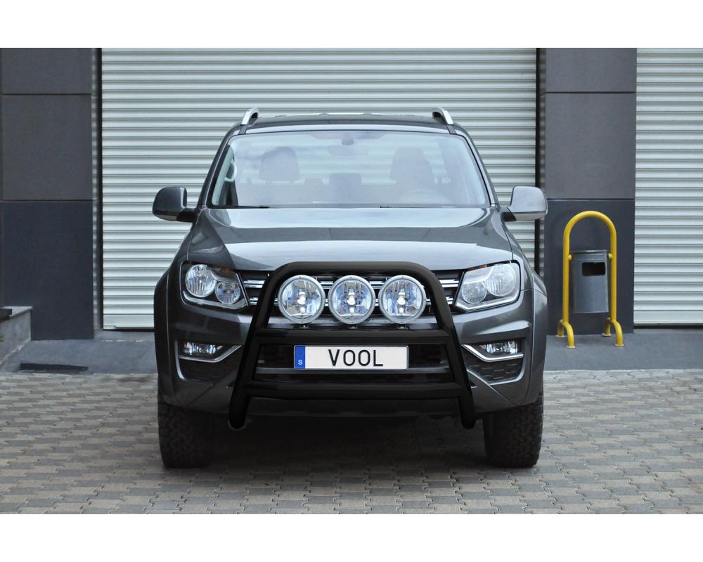 STOR 76MM frontbåge [Svart], VW Amarok 2017-