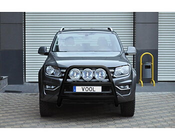 STOR 76MM frontbåge [Svart], VW Amarok 2017-