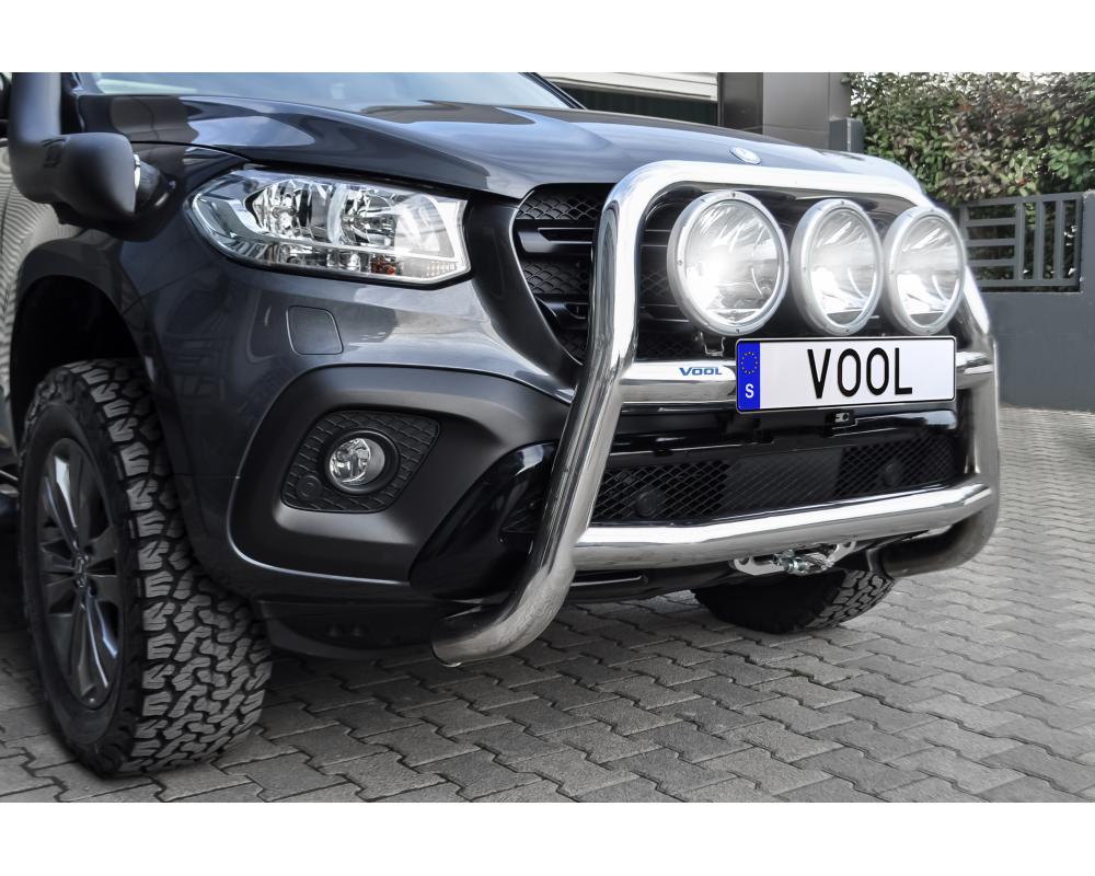 STOR 76MM frontbåge - Mercedes X 2018- - 4