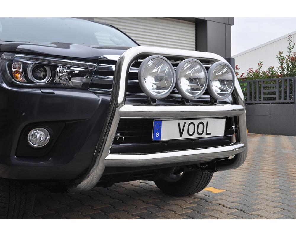 STOR 76MM frontbåge - Toyota Hilux 2016-2021 - 2