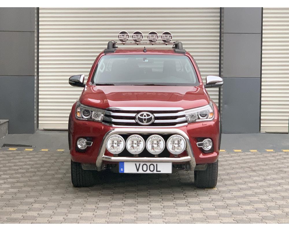 STOR QUADRO 76MM frontbåge - Toyota Hilux 2016-2018 - 2