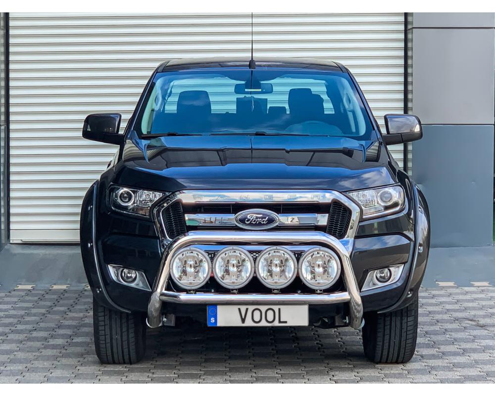 STOR QUADRO 76MM frontbåge - Ford Ranger 2016-2019