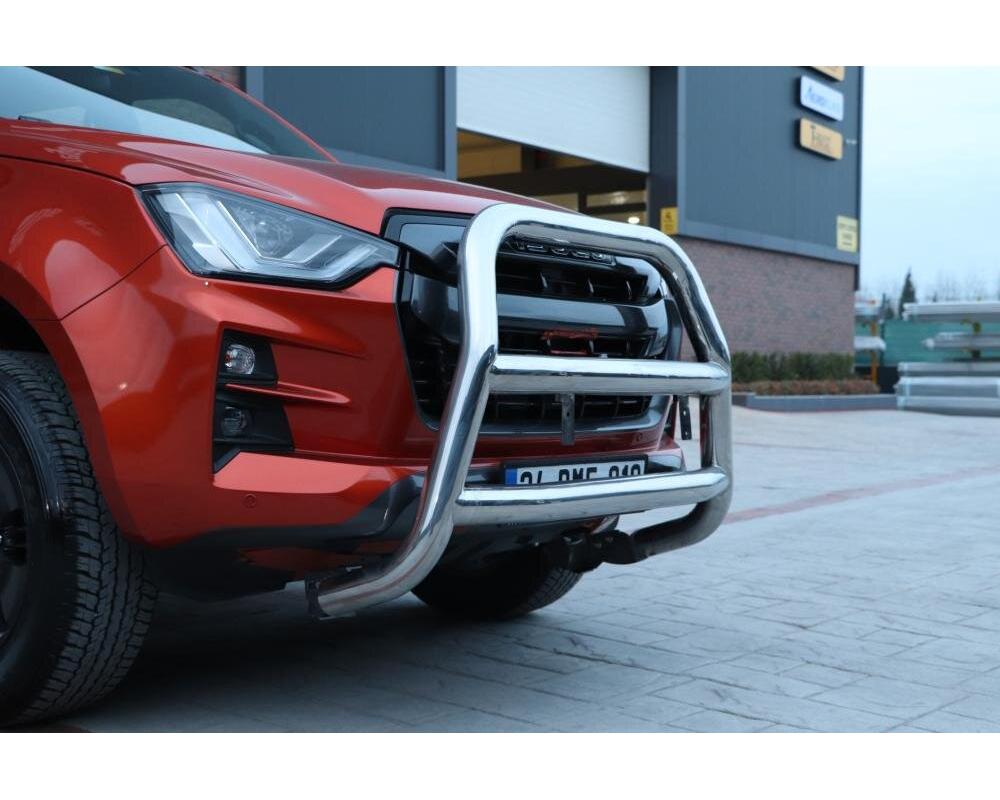 STOR 76MM frontbåge [Svart], Isuzu D-MAX 2021- - 4