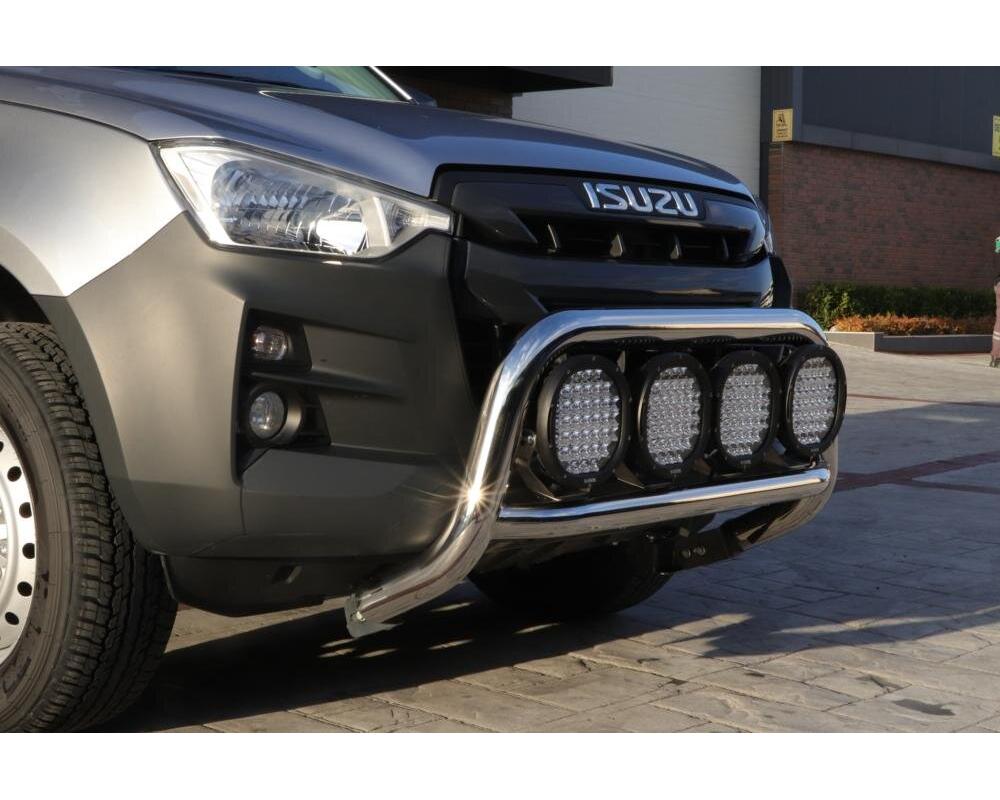 STOR QUADRO 76MM [Svart] frontbåge - Isuzu D-MAX 2021- - 4