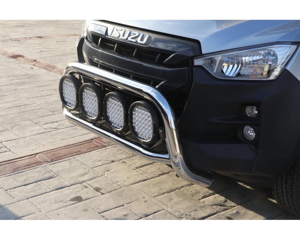 STOR QUADRO 76MM [Svart] frontbåge - Isuzu D-MAX 2021- - 3