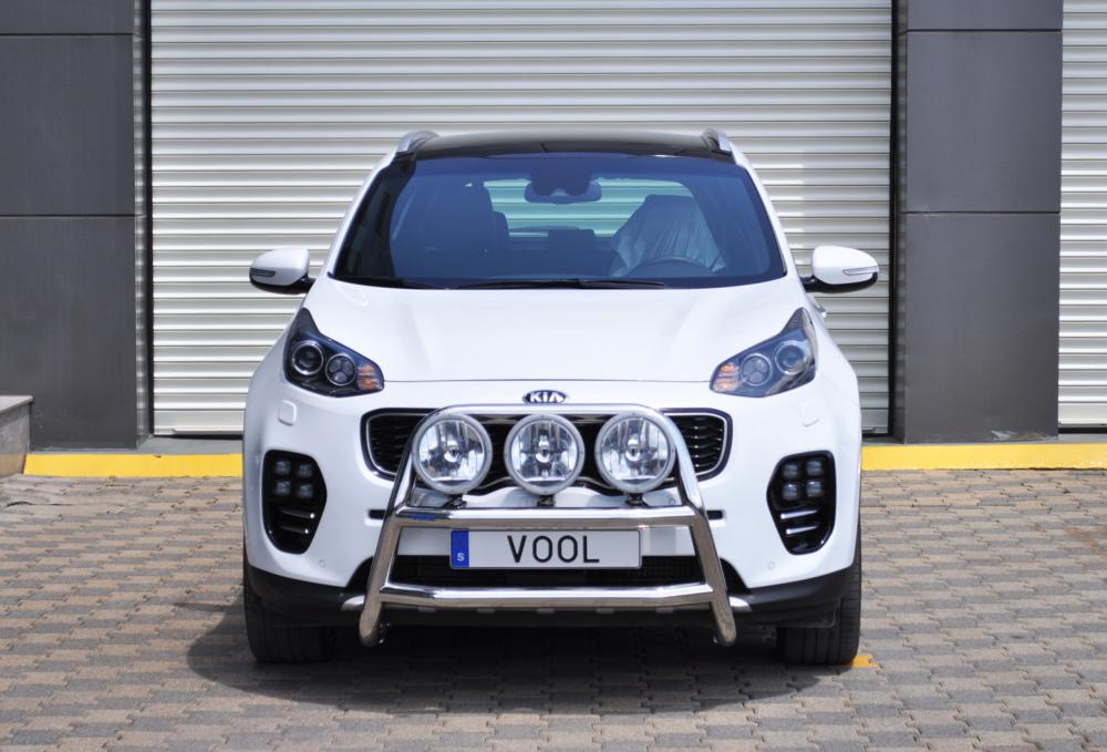 STOR TRIO frontbåge - Kia Sportage 2016-2018 - 3