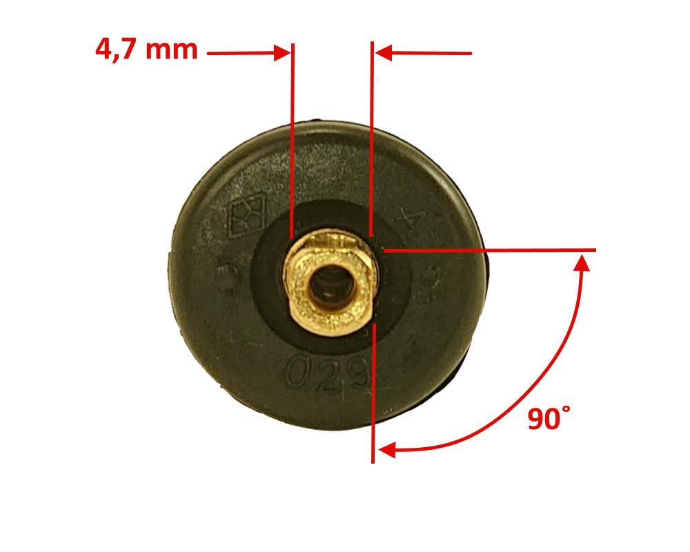 TPMS snap-in ventil universal Schrader/TRW/TPRO - 2