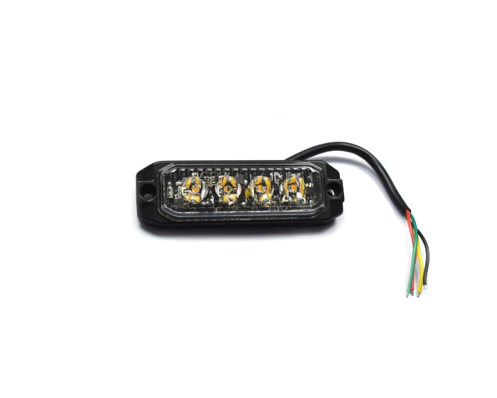 V-sight LED Blixtljus Trucker low profile 4 LEDS