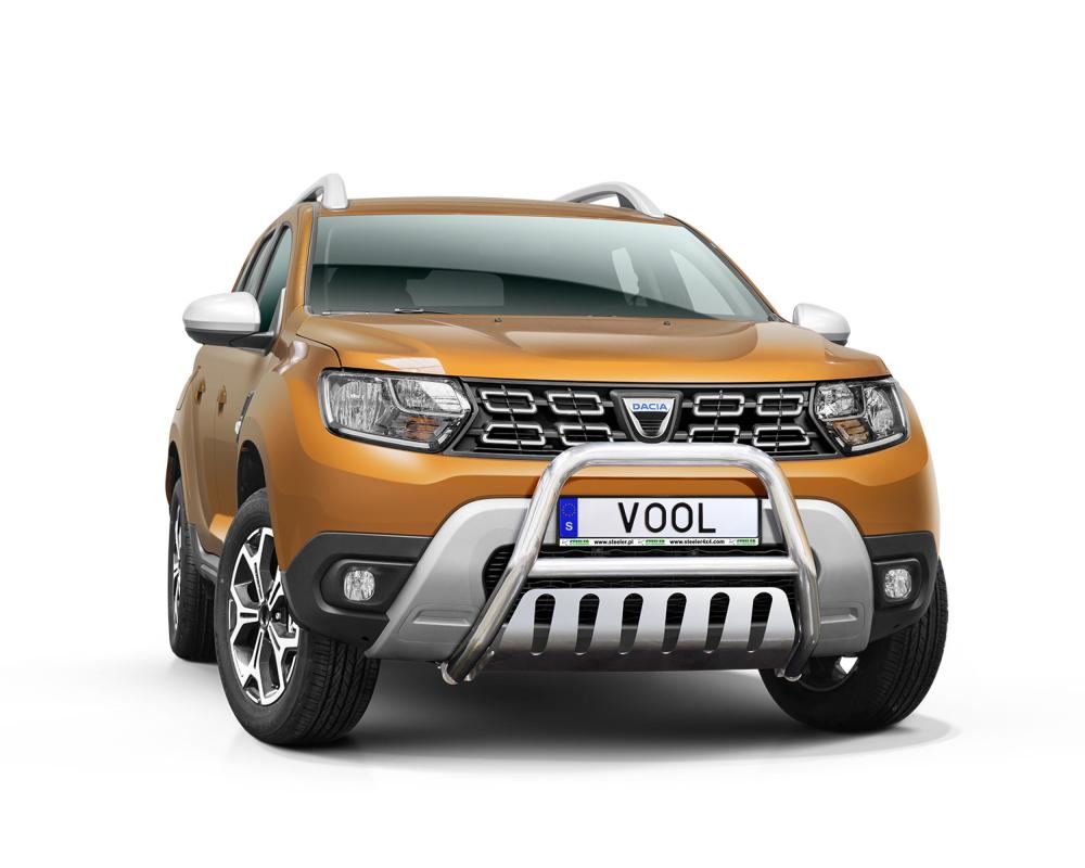 EU Frontbåge med hasplåt - Dacia Duster 2018-