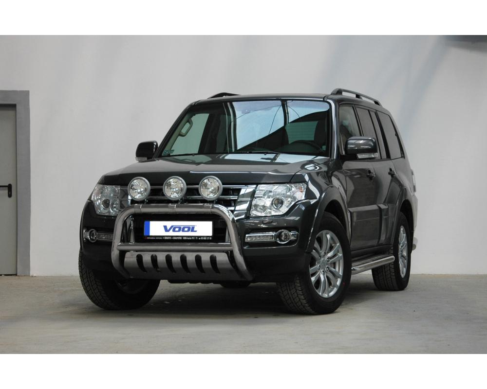 EU Frontbåge med hasplåt - Mitsubishi Pajero 2007-