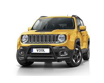 EU Frontbåge [Svart] - Jeep Renegade 2015-