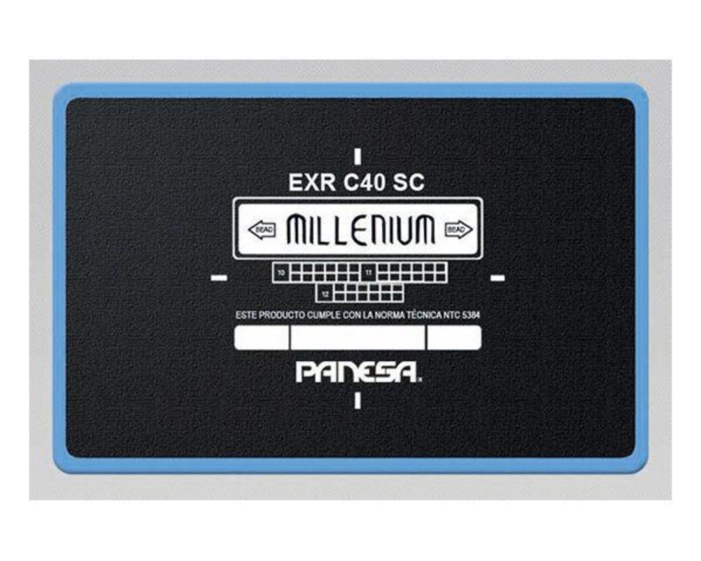 Radiallapp Millenium EXR-C20 SC 80x125mm, 10 st