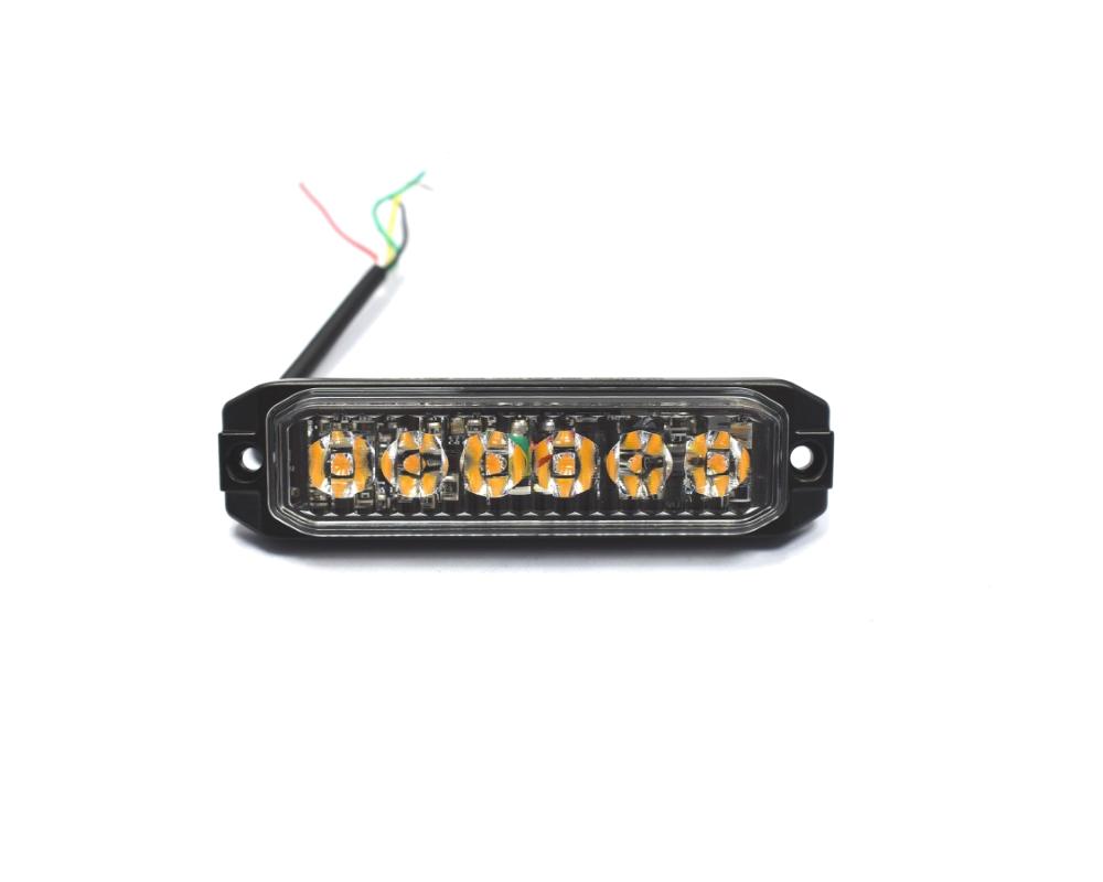 V-sight LED Blixtljus Trucker low profile 6 LEDS