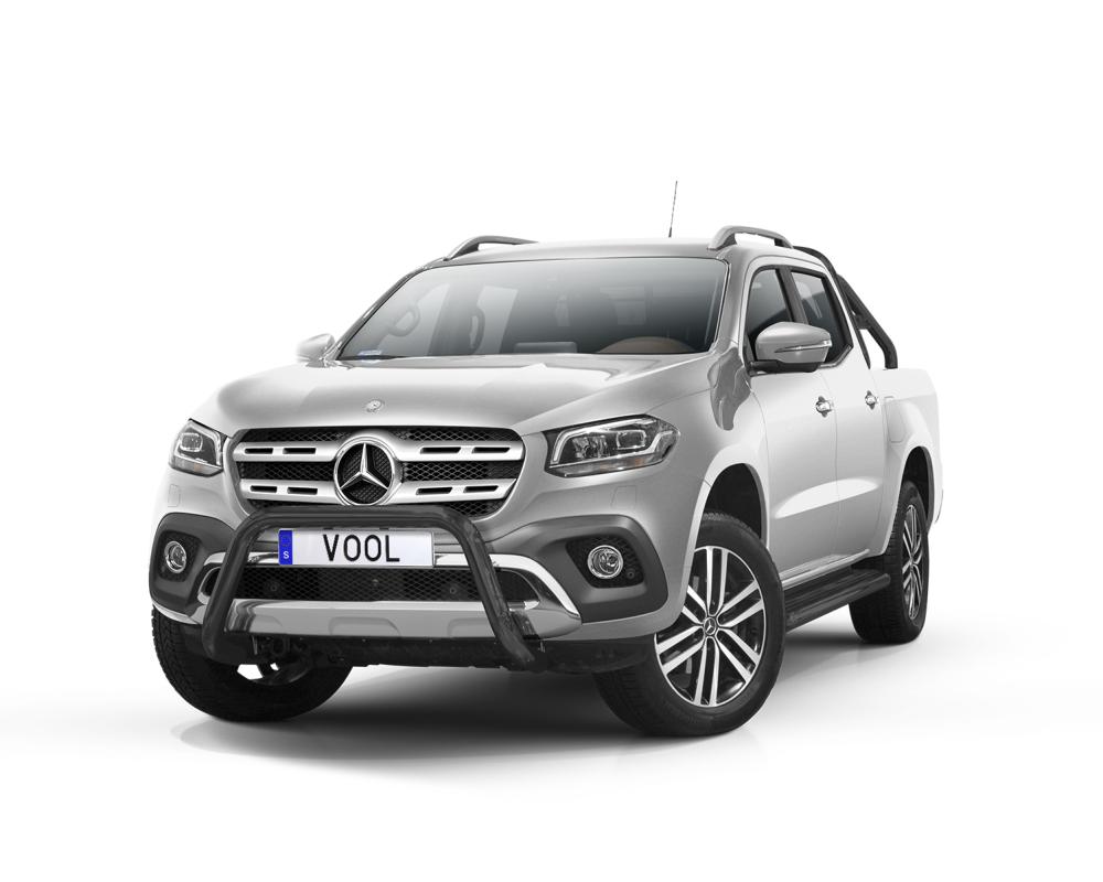EU Frontbåge [Svart] - Mercedes X 2018-