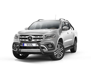 EU Frontbåge [Svart] - Mercedes X 2018-