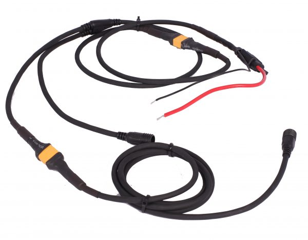 12V-kabel med vurpkontakt för 2 st Superion - M Tiger Sports