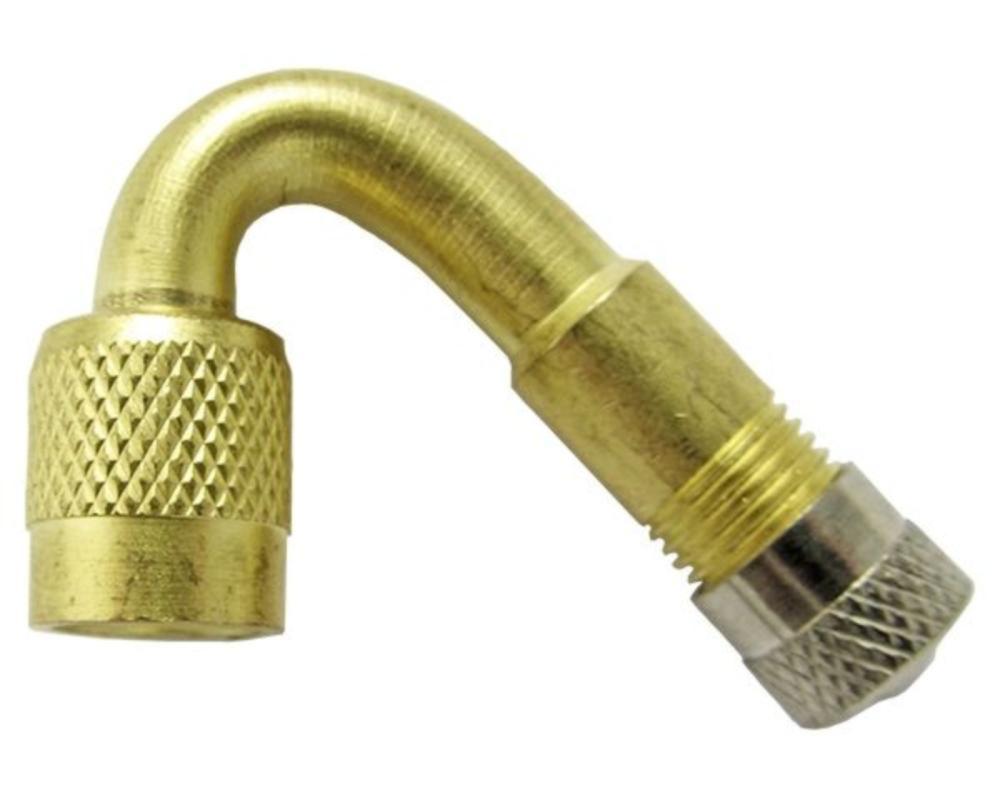 Ventilförlängare metall 45°