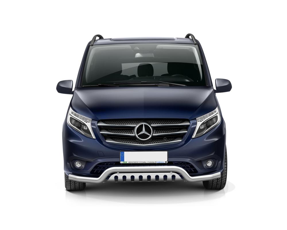 LOWBAR EU frontbåge med hasplåt - Mercedes Vito 2021-
