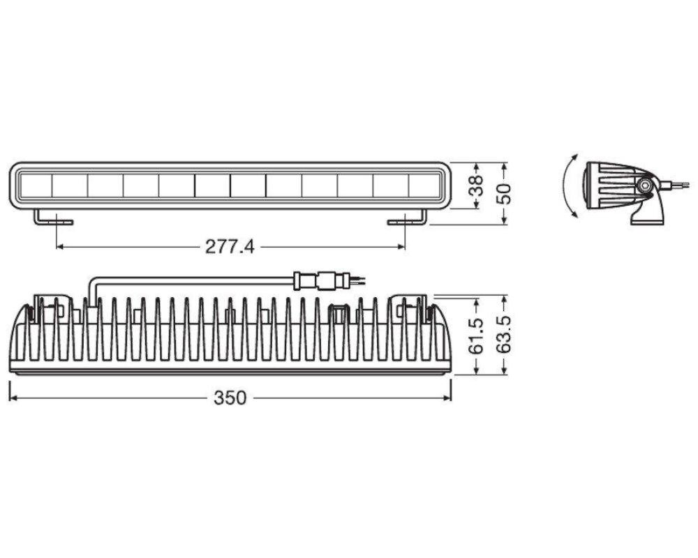 LEDriving® LIGHTBAR SX300 - 2