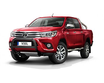 EU Frontbåge [Svart] - Toyota Hilux 2016-2020