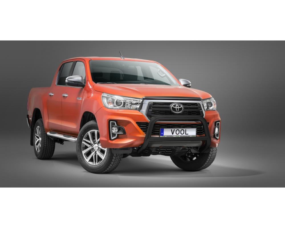 EU Frontbåge [Svart] - Toyota Hilux 2021-