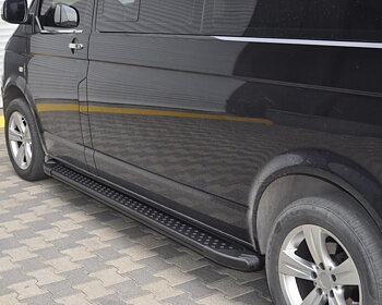 SIDESTEPS BLACK ANTI-SLIP - VW Transporter T6.1 2020-