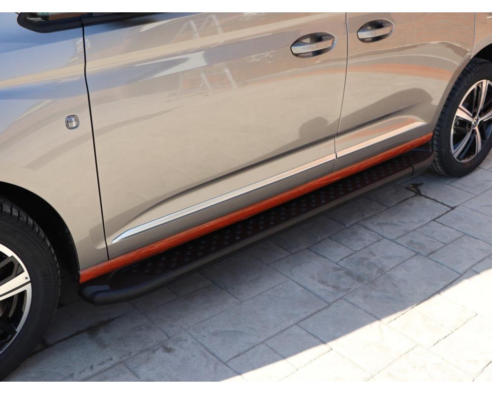 SIDESTEPS BLACK ANTI-SLIP - VW Caddy 2021- - 4