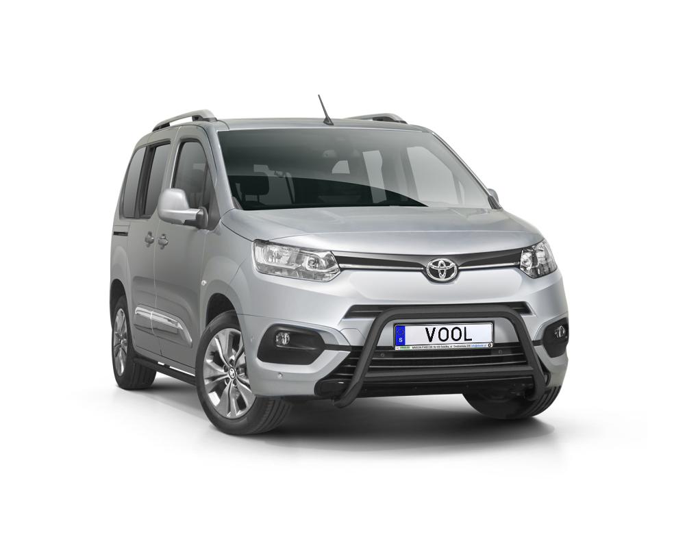 EU Frontbåge [Svart] - Toyota Proace City Verso 2020-